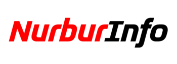 Logo NurburInfo rojo negro